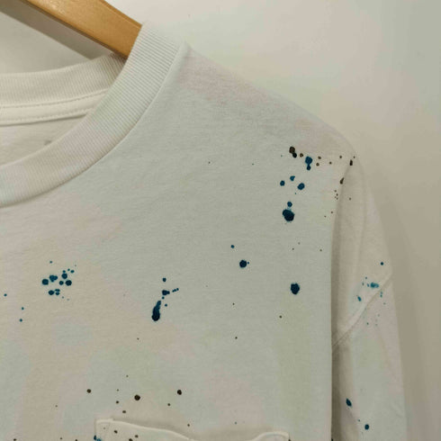 オニータ ONEITA POWER-T PRE-SHRUNK ペイント クルーネック S/S Tシャツ メンズ import:M