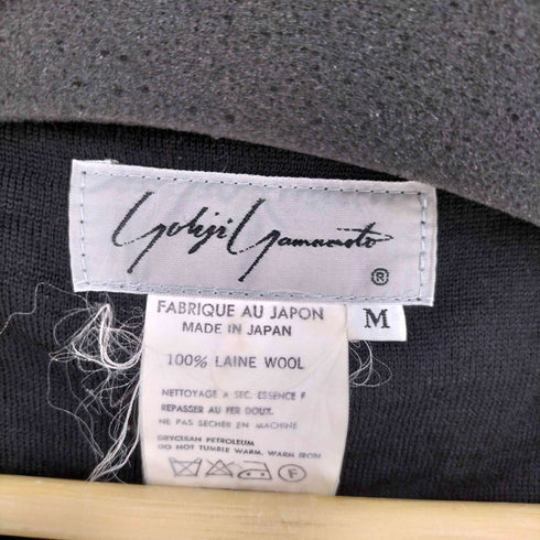 ヨウジヤマモト Yohji Yamamoto 丸文字タグ パッチ ウールニット レディース JPN:M