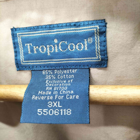 TROPICOOL S/S キューバシャツ メンズ 3XL