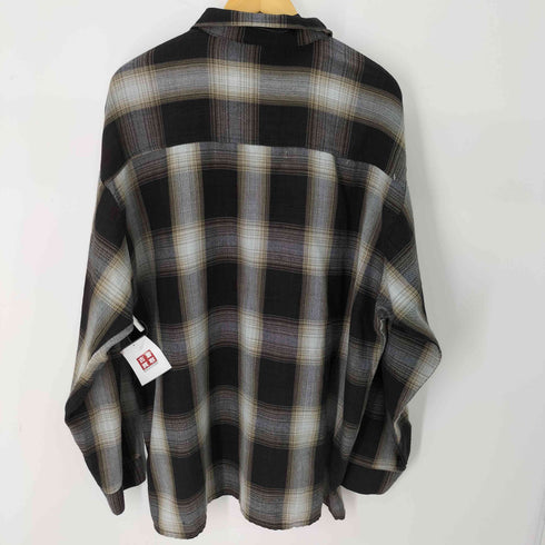 LA.SYNDICATE L/S オンブレチェックシャツ メンズ 3XL