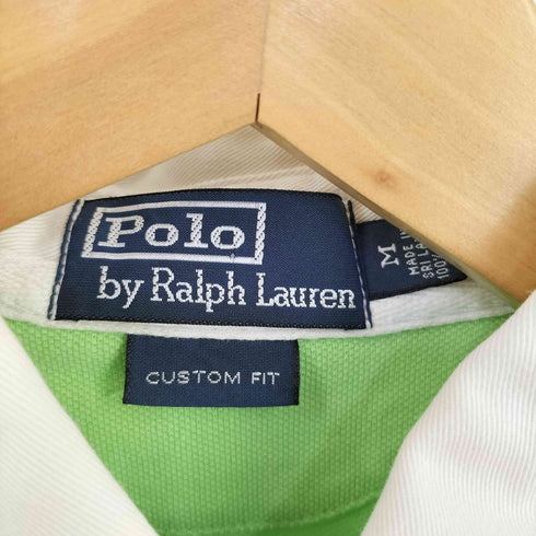 ポロバイラルフローレン Polo by RALPH LAUREN ポニー刺繍 ポロシャツ メンズ import:M