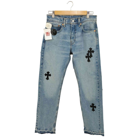 リーバイス Levis ADVANCE クロスパッチ 505 カスタムストレートパンツ メンズ W30