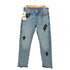 リーバイス Levis ADVANCE クロスパッチ 505 カスタムストレートパンツ メンズ W30