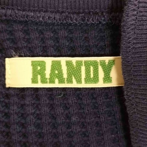 ランディ RANDY ICICLES アイスクルーズ ワッフル ヘンリーネック Tシャツ メンズ JPN:1