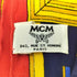エムシーエム MCM イタリア製 ロゴ 総柄 シルク スカーフ レディース