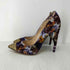 Jerome C. Rousseau スパンコール フラワープリント ヒールパンプス レディース EUR:39