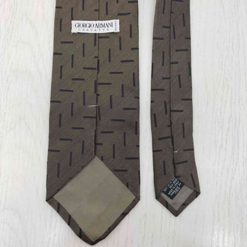 ジョルジオアルマーニ Giorgio Armani CRAVATTE シルク ネクタイ メンズ ONE SIZE