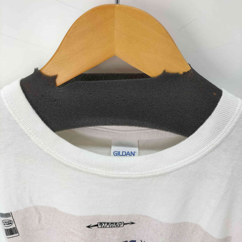 ギルダン GILDAN S/S フロントバンドプリントクルーネックTシャツ メンズ import:XL