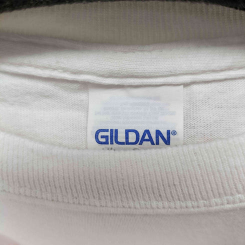 ギルダン GILDAN S/S フロントバンドプリントクルーネックTシャツ メンズ import:XL