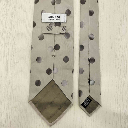 アルマーニコレツィオーニ ARMANI COLLEZIONI シルク ドット ネクタイ メンズ ONE SIZE