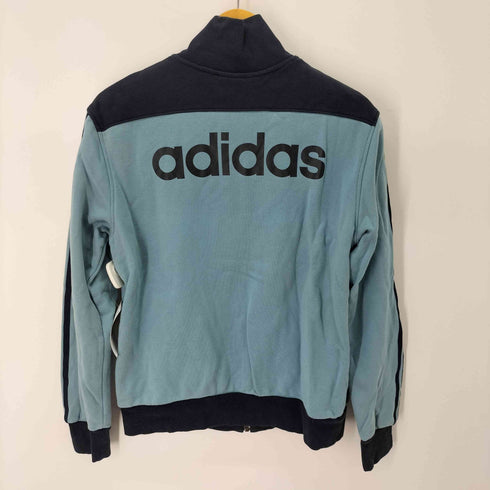 アディダス adidas 00S バイカラーバックロゴプリントトラックジャケット メンズ JPN:M