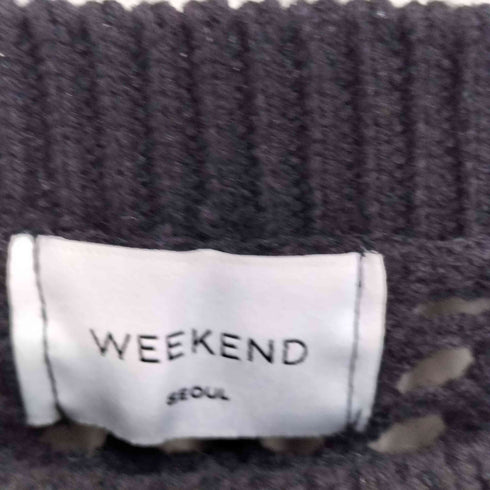 WEEKEND SEOUL サムホール メッシュニット メンズ