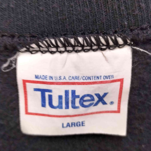 タルテックス TULTEX 80S USA製 囲みタグ ラグランスリーブ スウェット シャツ メンズ import:L