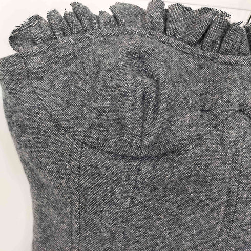 JOSE MOON TWEED BUSTIER チューブトップ ベアトップ ウール混 レディース JPN:36