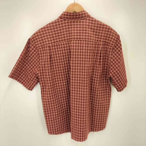 エルエルビーン L.L.Bean カットオフ タータンチェック ボタンダウン S/S シャツ メンズ S-REG