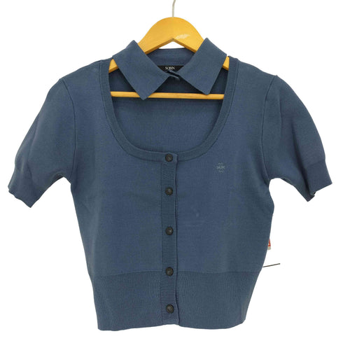 SORIN Interlock Shirt Collar Half Sleeves Top レディース JPN:38