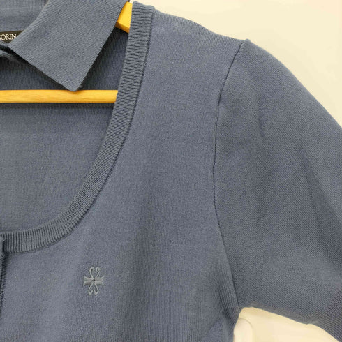 SORIN Interlock Shirt Collar Half Sleeves Top レディース JPN:38