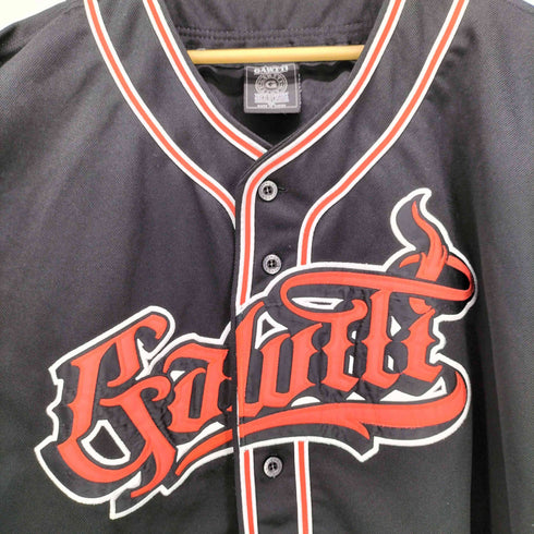 GAWTTI オーバーサイズ ベースボールシャツ チカーノ メンズ XXL