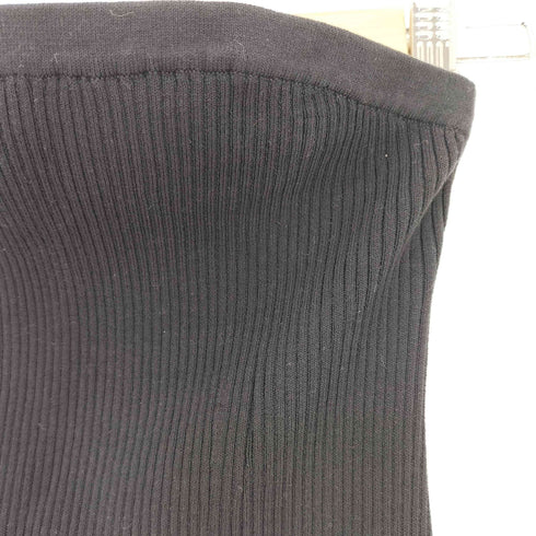 SORIA Rib Deformed Hem Bare Dress ベアトップ レディース JPN:38