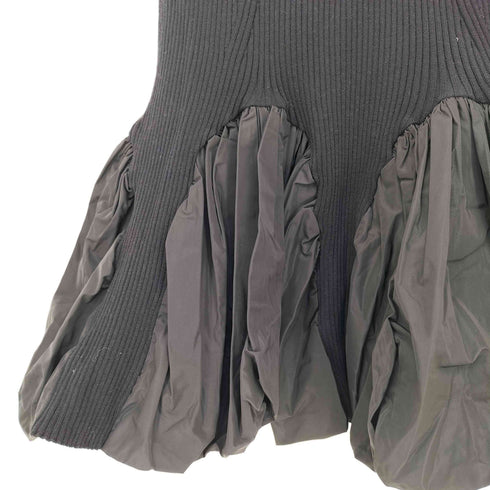 SORIA Rib Deformed Hem Bare Dress ベアトップ レディース JPN:38