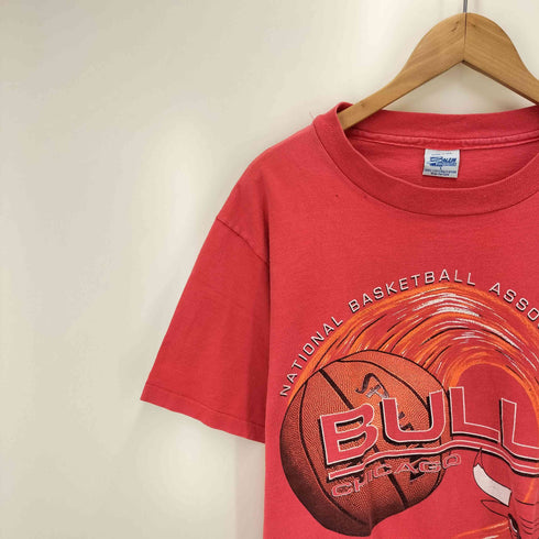 90S USA製 バスケットボールクラブ ロゴプリント クルーネック Tシャツ メンズ import:L