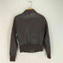 ザラ ZARA CUERO LEATHER ジップアップレザージャケット レディース import:M
