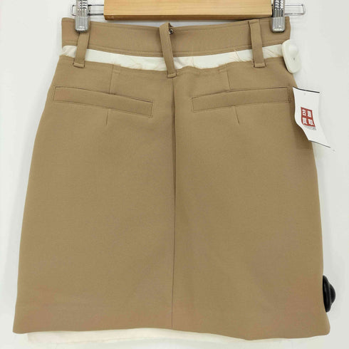 プランクプロジェクト PRANK PROJECT Ruffle Wrap Mini Skirt フリルラップミニスカート レディース JPN:36