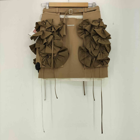 プランクプロジェクト PRANK PROJECT Ruffle Wrap Mini Skirt フリルラップミニスカート レディース JPN:36