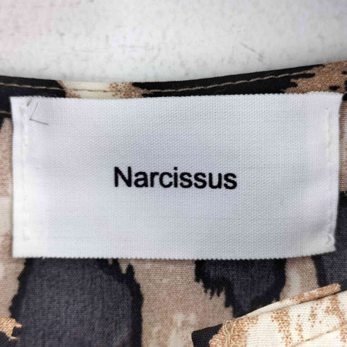 ナルシス NARCISSUS Narcissus リボンパフブラウス レディース FREE