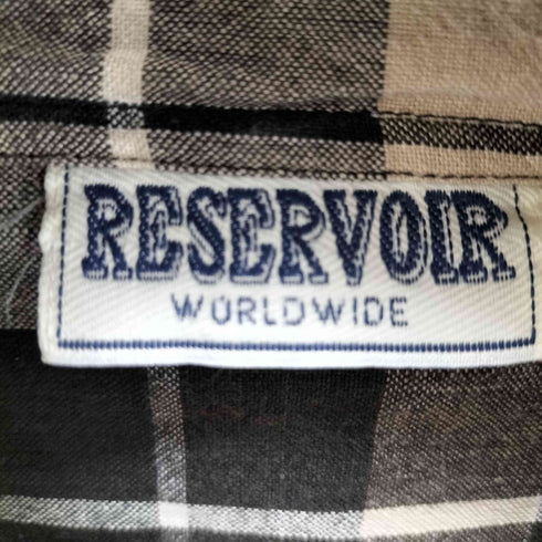 90s RESERVOIR タータンチェック S/S シャツ メンズ JPN:XL