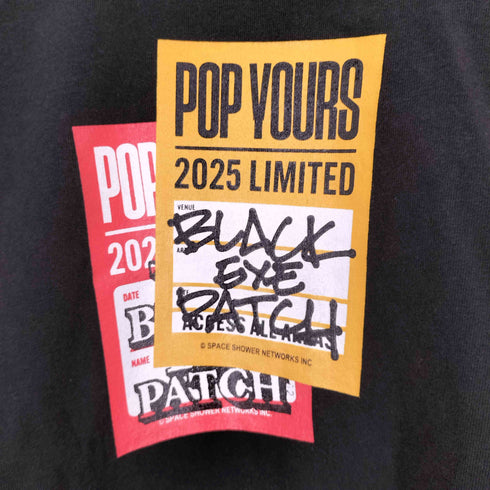 ザブラックアイパッチ THE BLACK EYE PATCH POP YOURS クルーネックTシャツ メンズ JPN:M