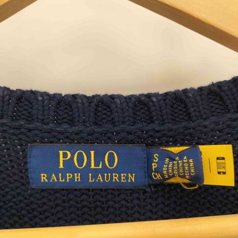 ポロラルフローレン POLO RALPH LAUREN Big Fit Cotton Crewneck Sweater ビッグ フィット コットン クルーネック セーター メンズ import:S