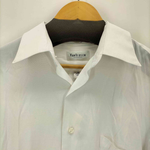 ヴァンヒューゼン VAN HEUSEN レーヨンポリ レギュラーカラーシャツ メンズ JPN:L