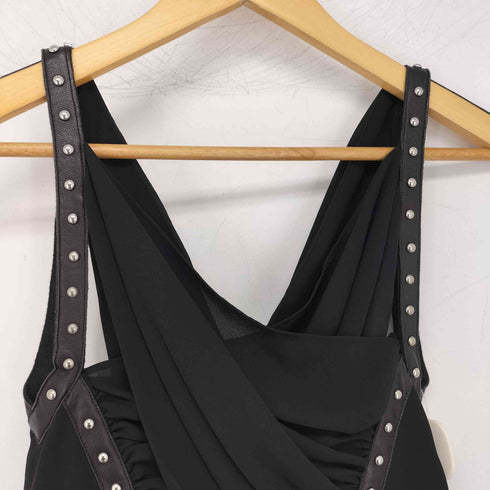 THE KOOPLES スタッズデザインノースリーブワンピース Y2K レディース S