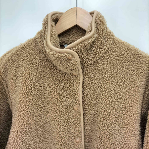 ユニクロシー UNIQLO:C 23AW ボアフリース スタンドカラーコート レディース JPN:XS