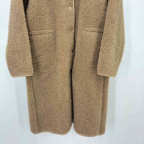 ユニクロシー UNIQLO:C 23AW ボアフリース スタンドカラーコート レディース JPN:XS