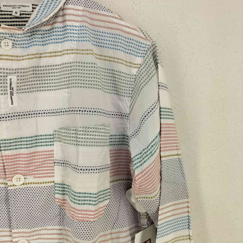 エンジニアードガーメンツ Engineered Garments USA製 総柄コットンシャツ メンズ import:S