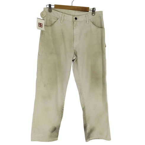 ディッキーズ Dickies 90S 旧タグ 65/35 ポリ コットン 5ポケット ジップアップ ペインター パンツ メンズ 34×30