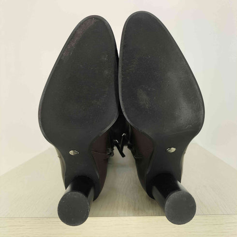 ザラ ZARA Leather Heeled Over-the-knee Boots ニーハイ ブーツ レディース 26