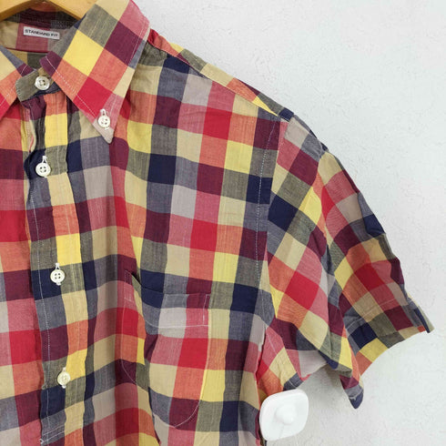 インディヴィジュアライズドシャツ individualized shirts USA製 チェック柄BDシャツ メンズ 151/2