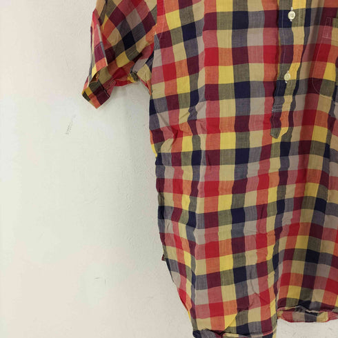 インディヴィジュアライズドシャツ individualized shirts USA製 チェック柄BDシャツ メンズ 151/2