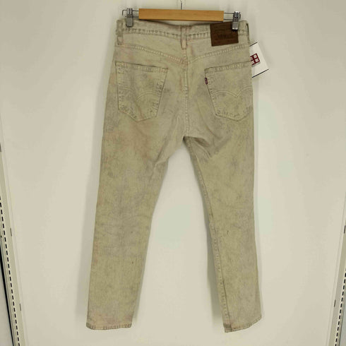 リーバイス Levis PREMIUM プレミアム 502 ライトグレーウォッシュ加工 ジップフライ テーパード デニム パンツ メンズ W30 L32