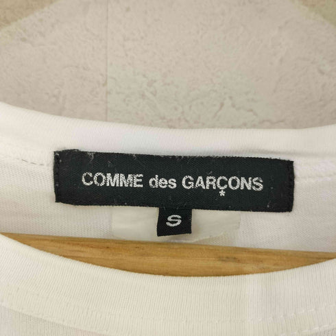 コムデギャルソン COMME des GARCONS フロントプリントクルーネックTシャツ メンズ import:S
