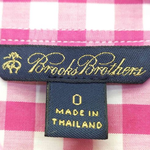 ブルックスブラザーズ BROOKS BROTHERS ギンガムチェック ノースリーブシャツ レディース JPN:0