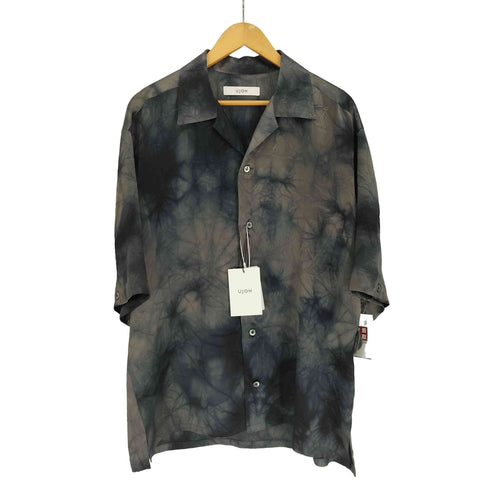 ウジョー Ujoh 25SS SLIT SLEEVE OPEN COLLAR SHIRT スリット スリーブ オープン カラーシャツ メンズ JPN:4