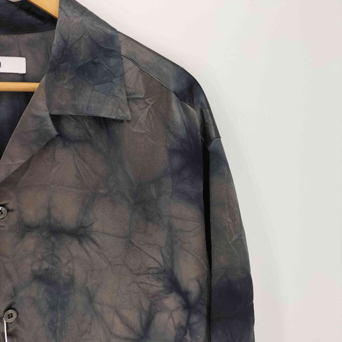 ウジョー Ujoh 25SS SLIT SLEEVE OPEN COLLAR SHIRT スリット スリーブ オープン カラーシャツ メンズ JPN:4