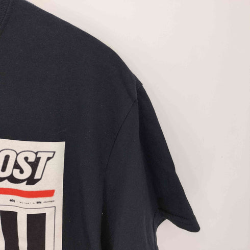 PARADISE NYC USA製 フロントプリント クルーネック Tシャツ メンズ import:M