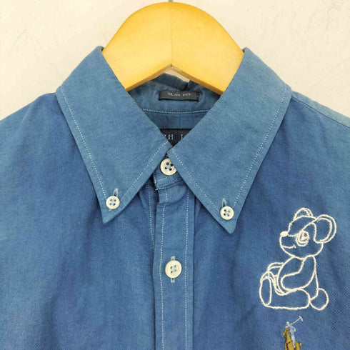 ラルフローレン RALPH LAUREN SLIM FIT ポニー刺繍 ボタンダウンシャツ レディース 4