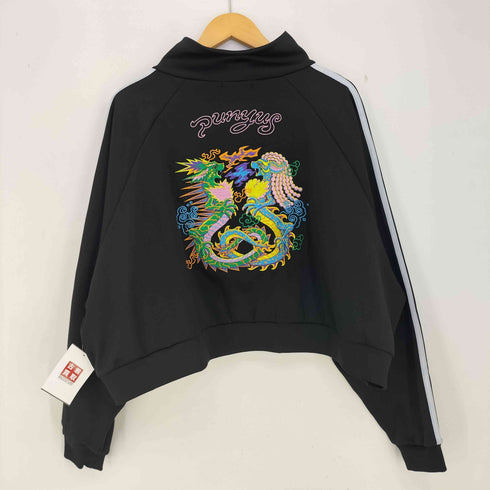 プニュズ PUNYUS ドラゴン刺繍ショートジャージトップ レディース JPN:4