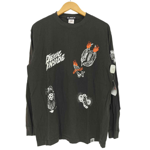 GLAMBOY ロングスリーブTシャツ ロンT メンズ